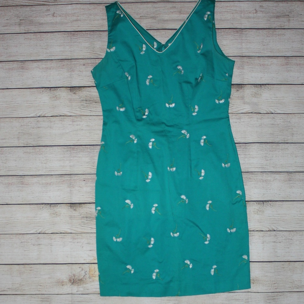Amanda Smith | Sleeveless Cocktail Dress, Teal, 6